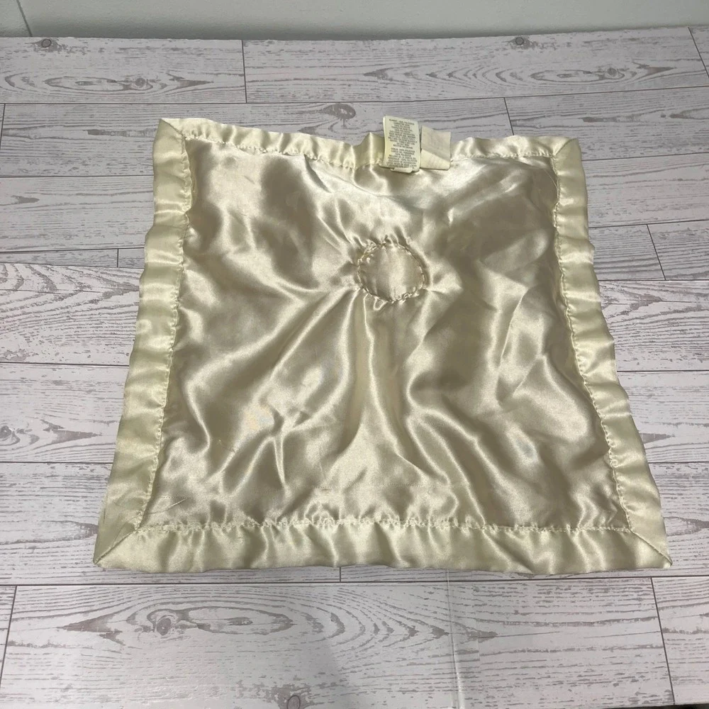 Cloud Island Brown Puppy Dog Plush Baby Security Blanket Satin Trim FAIR
